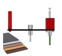 Rrlihjgu Adjustable Board Hole Cutter | Drywall Ceiling Tile Round Cutter Tool - Plasterboard Punch Precise Hole Drilling for Spotlight Installation