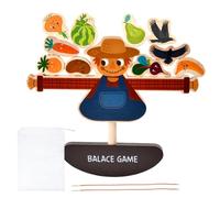 Rrlihjgu Balance Building Blocks, Balance Tower Stacking Games - Stacking Blocks Lacing Beads Balance Game | Scarecrow Tower Game for Development