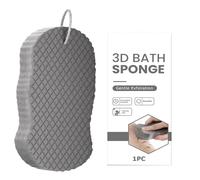Rrlihjgu Bath Sponge - Body Scrub & Shower Sponge for Soft Skin Care | Gentle Wash Accessories for All Skin Types Seniors Adults Travel Hotel Home Bathroom Showers