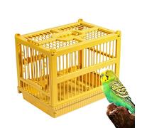 Rrlihjgu Bird Carrier Travel Cage | Birds Transport Cage with Standing Perch - Lightweight Parrot Carrier - for Indoor Outdoor Walking Parrot Parakeet Cockatiel Conure Finch Lovebird Cockatoo Canary