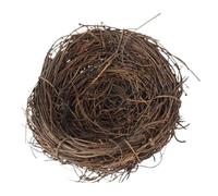 Rrlihjgu Bird Nest Decor, Bird Nest, Handmade Woven Hatch House | Flat Base Bird Cage Accessories for Parakeet Small Animal Bed House for Decoration