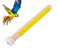 Rrlihjgu Bird Perch Stand, Bird Perches for Parrots - Cage Accessories Bird Paw Stick Grinding | Small Multifunctional Caps Finches Climbing to Hide The Standing Toy