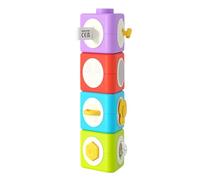 Rrlihjgu Building Blocks, Removable Sensory Activities - 0-6 Months Shapes Building Blocks, for , Girls, Children, Nursery, Preschool, Home, Home Lessons, Children's Room