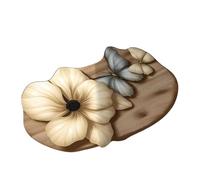 Rrlihjgu Butterfly Doormat, Butterfly Rugs for Bathroom - Quick Drying Rug,Realistic 3D Pattern Realistic Absorbent Quick Drying Butterfly Flower Rugs for the
