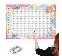 Rrlihjgu Calendar 2026 12 Months | 2026 Large Poster Wall Calendar | Daily Planner Scheduling Academic Planner for School Planning University Family Student and Office