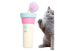 Rrlihjgu Cat Electronic Interactive Toy Teaser Kitten Relaxing Game ABS Cat Interactive Toy,for Boredom Relief Indoor Exercise Home Entertainment Enrichment Training Daily