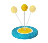 Rrlihjgu Cat Scratching Post, Funny Interactive Angel with Sisal Ball, Interactive Cat Toy - for Indoor and Outdoor as well as in the Living Area for Movement and Mental Stimulation Hunting Simulation