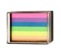 Rrlihjgu Children's Face Makeup | Rainbow Body Palette - 6 Colours Water Paint for Carnival Wedding Halloween Christmas Cosplay Birthday Party Adult