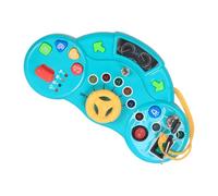 Rrlihjgu Children's Steering Wheel, Educational and Multifunctional Cartoon Game with Lights and Sounds, Driving Simulator for Children - for Indoor Outdoor Play Stroller Party and Classroom