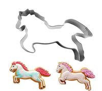 Rrlihjgu Cookie Cutter for Cookies, Stainless Steel Baking Accessory Set, Animal Dough Cutter, for Bakers, Beginners, Home Party, Christmas, Birthday, Family Party, Holiday Projects
