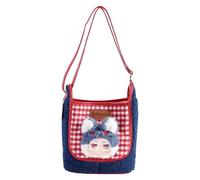Rrlihjgu Cute Shoulder Bag, Cute School Shoulder Bag - Casual Crossbody Bag,Student Shoulder Bag, Large Capacity Kids School Bag for Travel and Work, Handbag