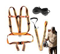 Rrlihjgu Deer Dragger, Deer Dragger Harness | Deer Tow Rope,Deer Hunting Reflective Harness, Heavy Duty Traction Strap for Hunting Gear