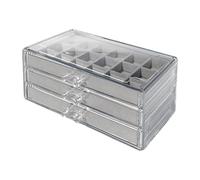 Rrlihjgu Display Case | Display Case for Fossil Display,Organizer with 54 Divisions for Precious Stones Shells Children's Gifts Birthday Graduation Souvenirs