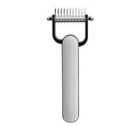 Rrlihjgu Dog Brush, Undercoat Rake for Dogs - Double-Sided Dematting Comb with Design for Goldendoodle Poodle Animals Pets