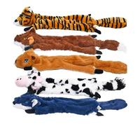 Rrlihjgu Dog Plush Toys | Dog Toy Stuffed Animal,Press To Make Sounds Realistic Animals for Small Breed Biting Outdoor Play Puppies Teething Separation Tension