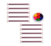 Rrlihjgu Dotting Tools for Flowers - Set of 10 Floral Dots Art Instruments, Multi-Purpose Double-Ended Art Stamps for Scrapbook Projects Supplies for