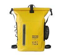 Rrlihjgu Dry Storage Bag Backpack, Waterproof Backpack Large Capacity Waterproof Backpack | Reflective Strips High Visibility Stable and Safe Travel Bag for Outdoor Adventures, Yellow, Se référer au