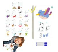 Rrlihjgu Educational Flash Cards, Reading Spelling Learning Toy, Alphabet Recognition Game Visual Word Recognitive Memory Cards for