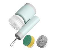 Rrlihjgu Electric Cleaning Brush - Electric Bathroom Cleaning Brush - Rechargeable and Foldable Cleaning Tool for Bathroom, Kitchen, Car, Floor and Floor