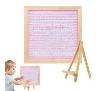 Rrlihjgu Felt Letter Board, Letter Board with Letters - Multipurpose Sense Message Board,Fashionable Mother's Day Decoration, Elegant Announcement Selection with Stand for the