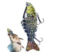 Rrlihjgu Fishing Pole, Swimming Fishing Lure | Freshwater Fishing Swimming Lyer Pike Trout Tuna Perch Water and Freshwater Fishing Equipment for Lakes, Rivers, Ponds