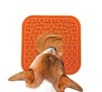 Rrlihjgu for Dog Cat Food-Grade Silicone Slow Feeder Food Mat Licking Mats for Dogs and Cats Non-Slip Design Dog Treat Mat for anx-iety & Boredom Relief Dog Food Mat for Bathing Grooming