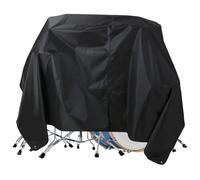 Rrlihjgu for Drums | Oxford 274 x 201 cm with Sewn Weighted Corners - Universal Battery Protector | Recording Studio, Rehearsal with Band, Concert Hall And Backstage