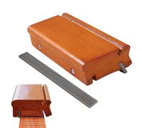 Rrlihjgu Fret Beveling Tool, 3/23/35 Degree Multi Angle Fret End File Beveling Grater & Polishing Luthier Grater for Stringed Instruments Ukulele Guitars Basses