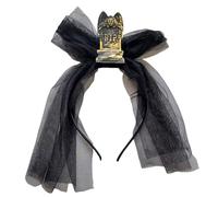 Rrlihjgu Halloween Headbands Vintage Headstone with Veil - Horror Costume Accessory for Carnival Masquerade Ball Cosplay