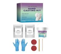 Rrlihjgu Hand Casting Kit, Couples Sculpture with Hand Mould - Artistic Chalk Casting Set | Creative Set with Gloves for Sculptures Memories Crafts for Women, Mothers and Mother's Day