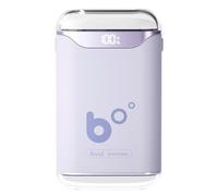 Rrlihjgu Hand Warmer - Portable with LED Light and USB - Fast Heating Device with Digital Display for Adults Children Teenagers Travel Winter Hiking Skiing Sport