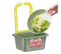Rrlihjgu Kitchen Sink Filter, Food Waste Catcher for Sink | Sponge Holder Tap Mounted Waste Filter for Restaux Tea Hair
