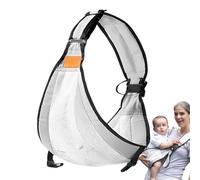Rrlihjgu Lightweight, Adjustable Body for 0 to 4 Years, Ergonomic Belt 20 kg for Airplane Travel Beach Hiking Water Activities