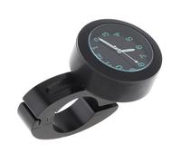 Rrlihjgu Motorcycle Watch Handlebar, Motorcycle Handlebar Clock | Metal Motorcycle Clock Handlebar Mount Watch - Compact Waterproof Shock Resistant Timing Clock For The