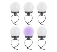 Rrlihjgu Outdoor Pool Lights - Solar Lights for Aboves Ground Pools | LED Waterproof Long Lasting Swimming Accessories for Outdoor Decks Railing Stairs Step