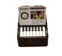 Rrlihjgu Piano Calendar, Music Calendar, Decorative Monthly Desk Calendar for Finger Piano Playable | Creative Desk Calendar with 32 Famous Songs, Room Decoration