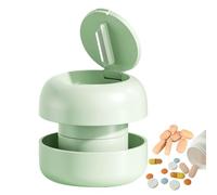 Rrlihjgu Pill Crushers & Separators, Pill Cutters for Small or Large Pills, Effortless Pill Separator Safe Pill Cutter, Pill Separator, Pill Separator, Pill Crusher,