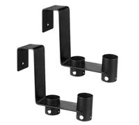 Rrlihjgu Pool Pole Hooks, 2 Pieces Adjustable Metal Hooks for Outdoor Equipment | Garden & Patio Accessories For Swimming Pool Outdoor Sports And Outdoor Landscaping