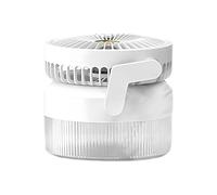 Rrlihjgu Portable Misting Fan - Personal Cooling Accessory with USB Charging - Foldable Misting Fan with Light Multipurpose for Shop School Gym Beach Camping Garden