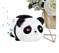 Rrlihjgu Portable Wireless Speaker, Portable Speaker with Panda Decoration | Adorable Small Decoration with Long Autonomy, Accessories for Home, Office, Travel and Camping