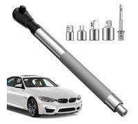 Rrlihjgu Ratchet Wrench for Electric Drill | Flexible Wrench Expander - 12.7mm Flexible Adapter for with 4 Sockets for Mechanical Work Construction Home Repair