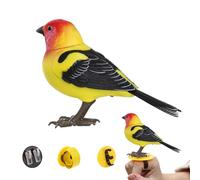 Rrlihjgu Realistic Bird Toy | Interactive Singing Bird with Music | Electric Desk Animal for the Whole Family
