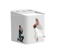 Rrlihjgu Rectangle Tissue Box Cover,Creative Tissue Box Organizer Tissue Box Covers | Innovative Decorative Tissue Box Tissue Dispenser for Tissues Paper Rolls Small Items