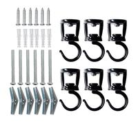 Rrlihjgu Rotating Ceiling Hooks - Hooks for Lights, Bird Feeders and | Multifunctional Indoor Outdoor Object Holder for Garage and Organization