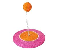 Rrlihjgu Scratching Board for Cats, Funny Interactive Angel with Sisal Ball, Interactive Cat Toy, for Indoor and Outdoor as well as in the Living Area for Movement and Mental Stimulation Hunting