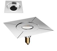 Rrlihjgu Shower Drain Cover, Pressure Bath Sink for Floor - with Removable Filters and Anti Jams, Drain Covers for Bathroom, Laundry, Rustic Kitchen or Home