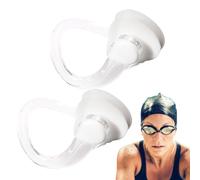Rrlihjgu Silicone Nose Clip for Swimming - Silicone Nose Protector for Swimming Pool Training, Portable Underwater Protection Accessories for Swimmer Training Surfing Diving