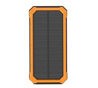Rrlihjgu Solar Battery Pack,10000mAh LED Flashlight | Solar Battery Pack Wireless Phone Charger - for Road Trip Backpacking Camping Hiking Travel Music Festival