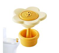 Rrlihjgu Toilet Push Button Assist - Cistern Assistant with Aromatic Tablets - Flower Shaped Assistance Tool for Hospitals, Homes and Public Bathrooms