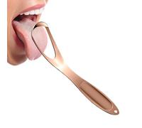 Rrlihjgu Tongue Scraper,Breath Cleaner Tool | Stainless Steel Fan Shape Tongue Scraper Cleaner for Daily Adult Use in Bathroom